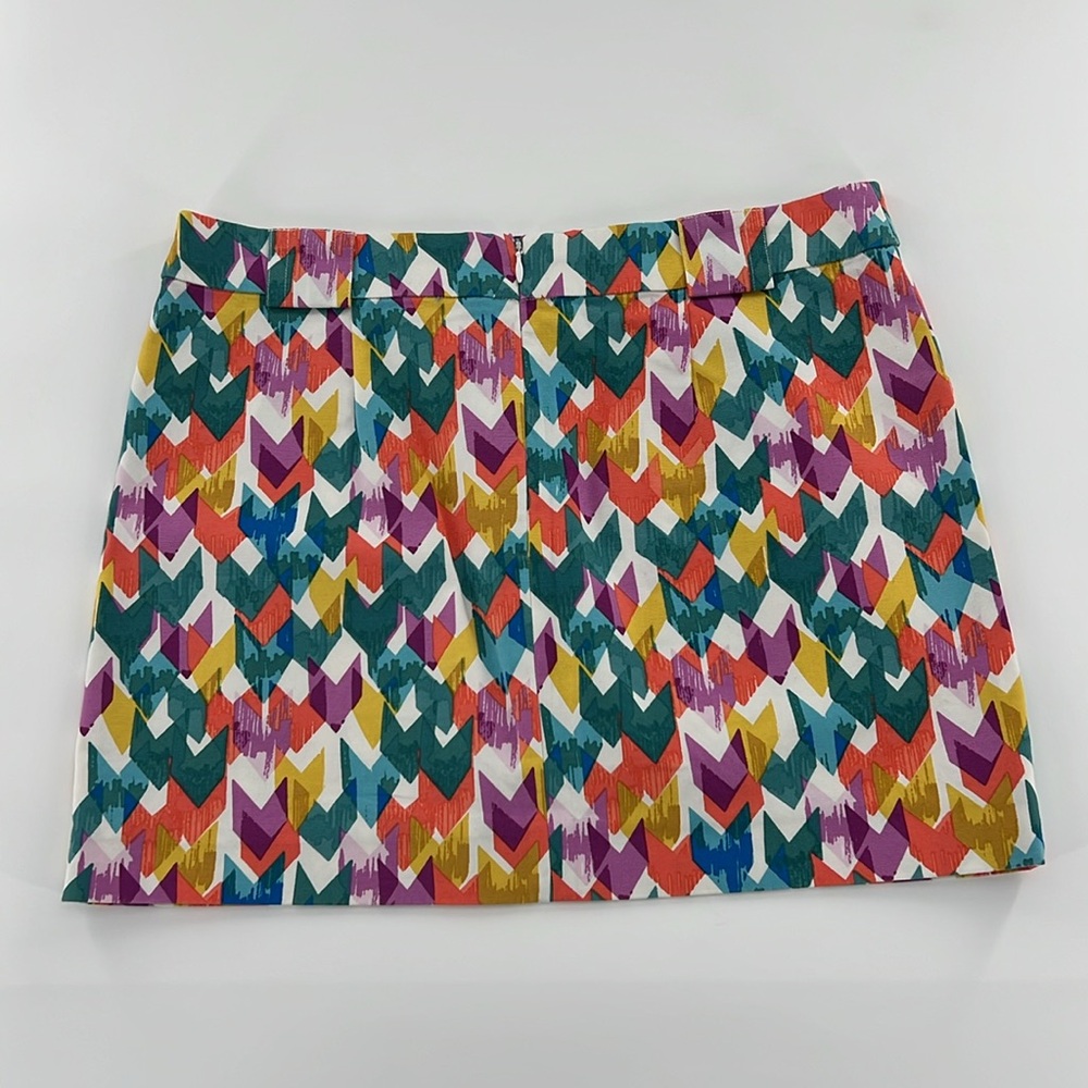 Kate Spade mini skirt Saturday Multicolored‎ size 2 retro 70s abstract - Picture 5 of 7